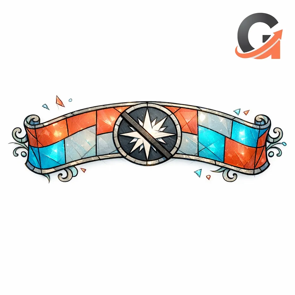 A stained-glass red banner with a crossed-out star warns against miracle promises in healthcare content.