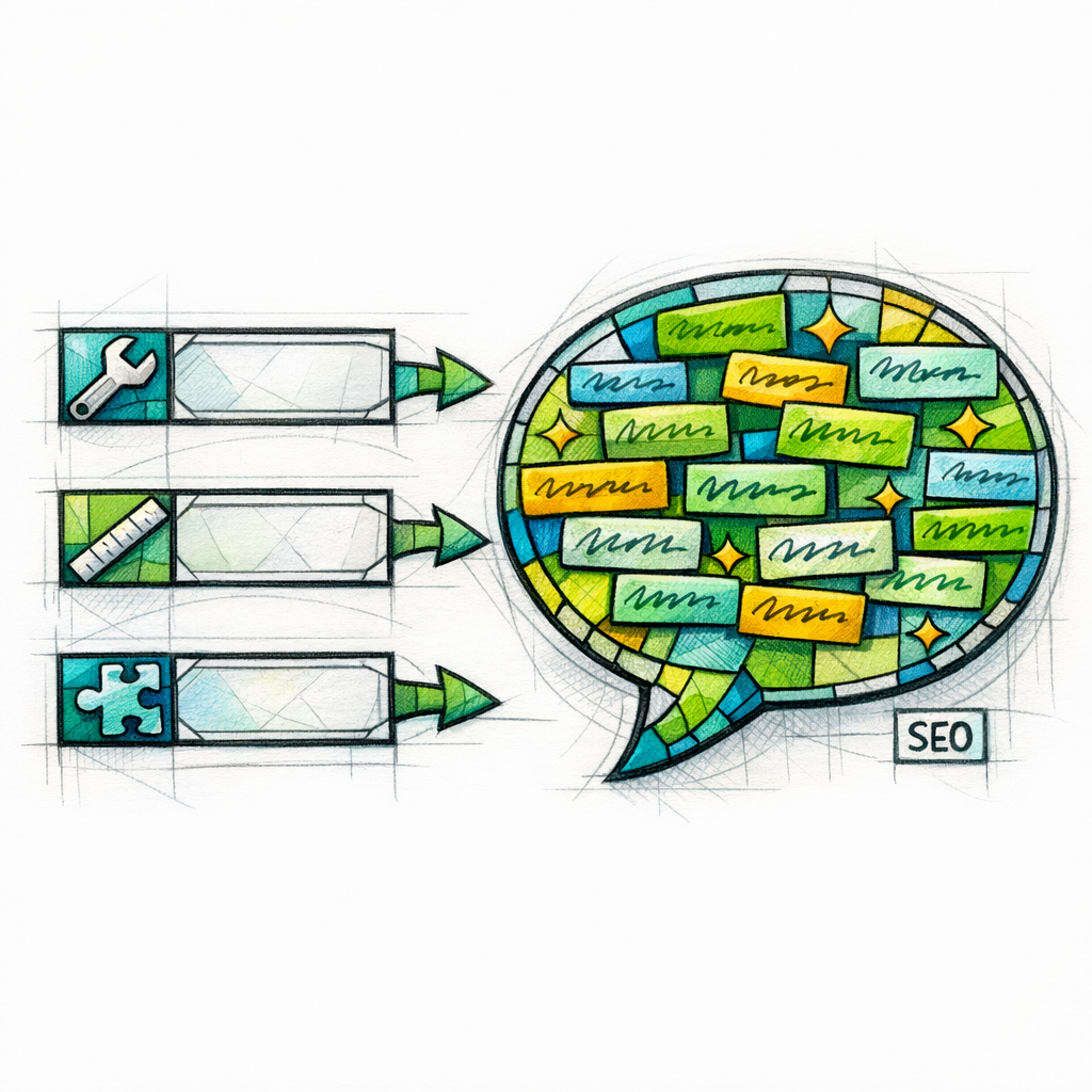 A form with guided prompts turns vague praise into detailed, searchable customer language.